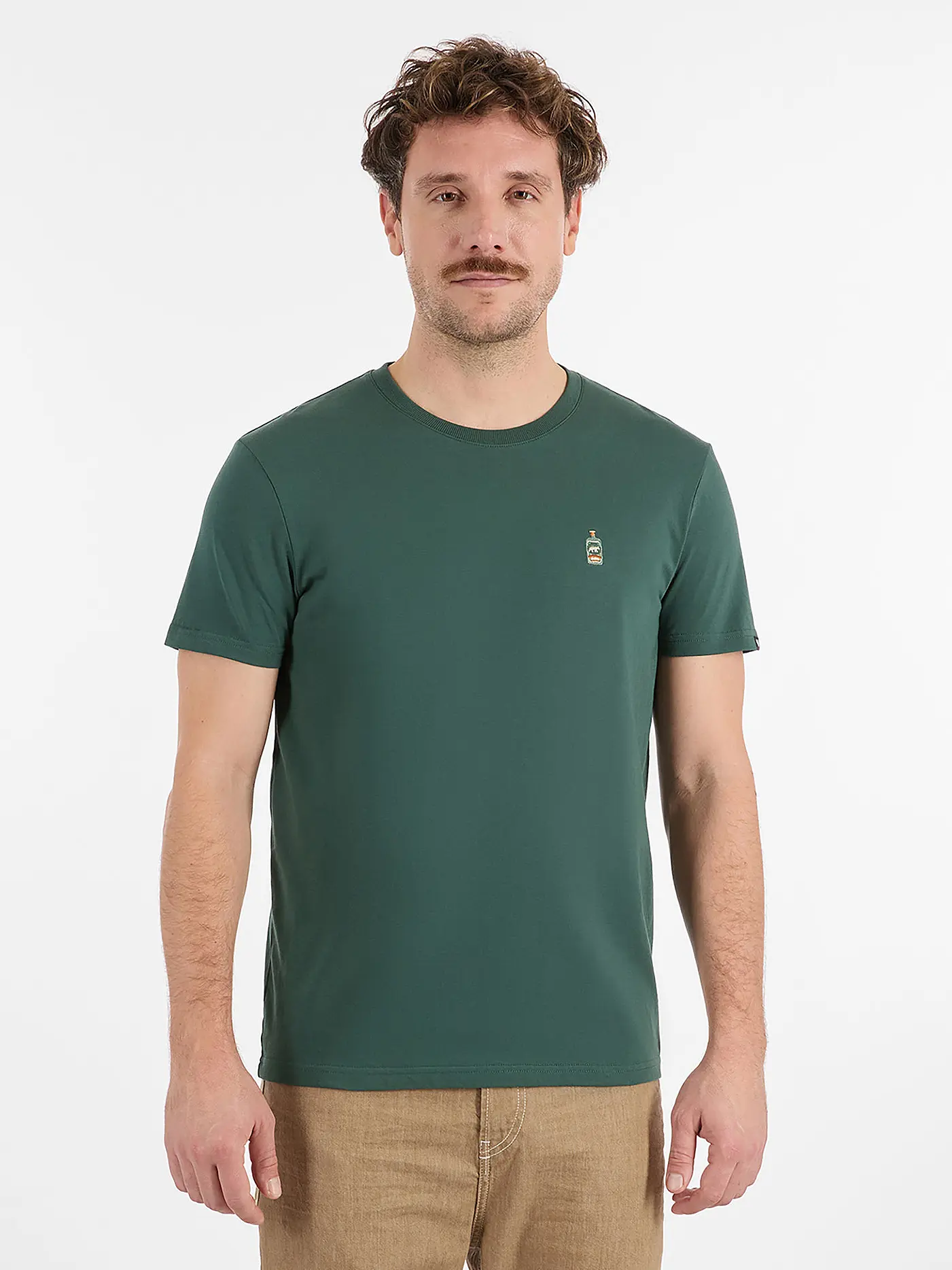 RAGWEAR | T-Shirt ENDREW H | dunkelgrün